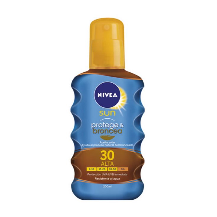 Nivea Sun Sun Spray Protect And Bronze Spf30 200ml