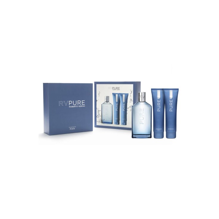 Roberto Verino Rv Pure Man Eau De Toilette Spray 150ml Set 3 Parts 2016 Roberto Verino Rv Pure Man Eau De Toilette Spray 150ml Set 3 Parts 2016