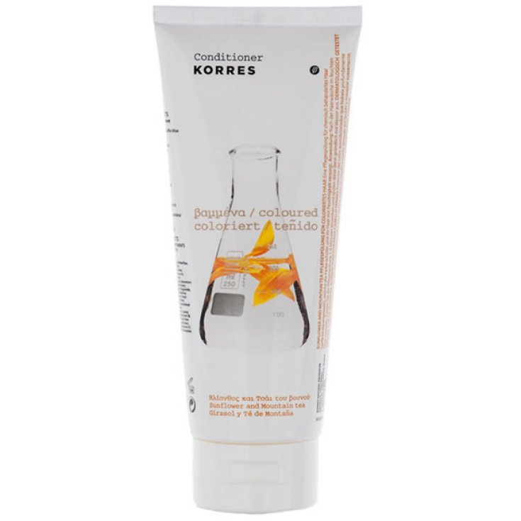 Korres Sunflower And Mountain Tea Conditioner For Colored Hair 200ml