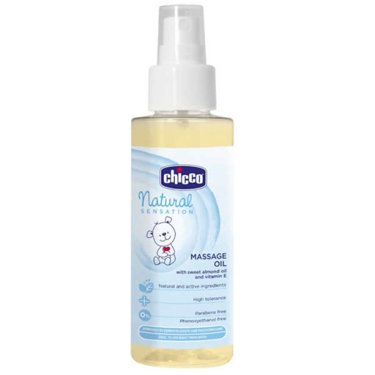Chicco Natural Sensation Massage Oil 100ml Chicco Natural Sensation Massage Oil 100ml