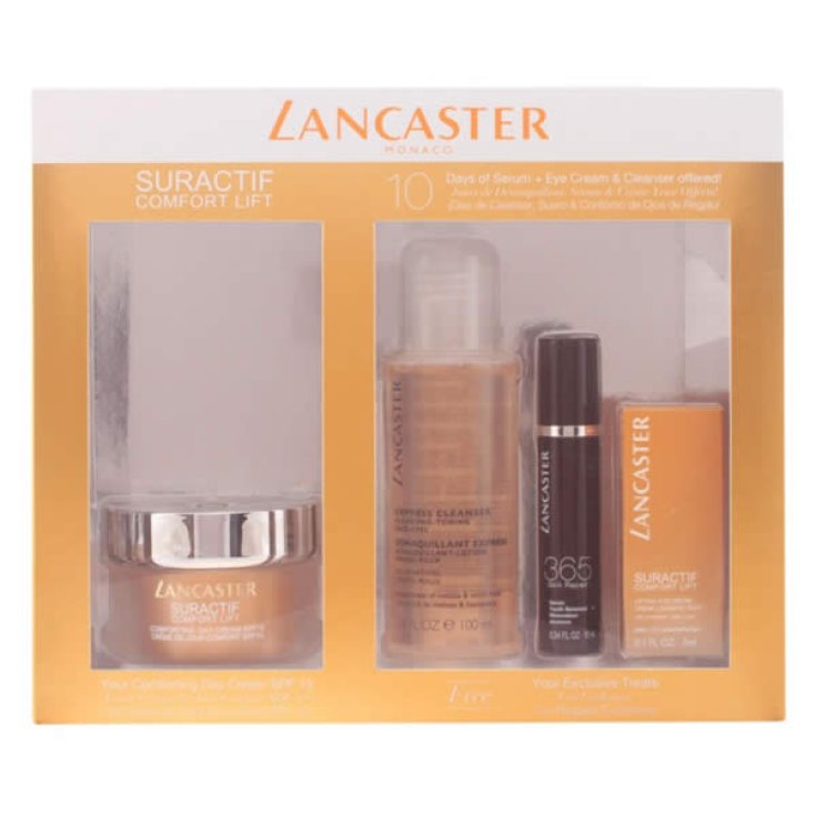 Lancaster Suractif Comfort Lift Comforting Day Cream Spf15 50ml Set 4 Parts 2016