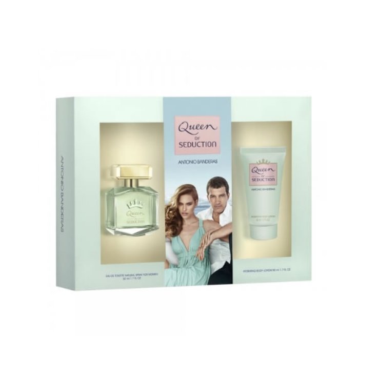 Antonio Banderas Queen Of Seduction Eau De Toilette Spray 100ml Set 2 Parts 2016