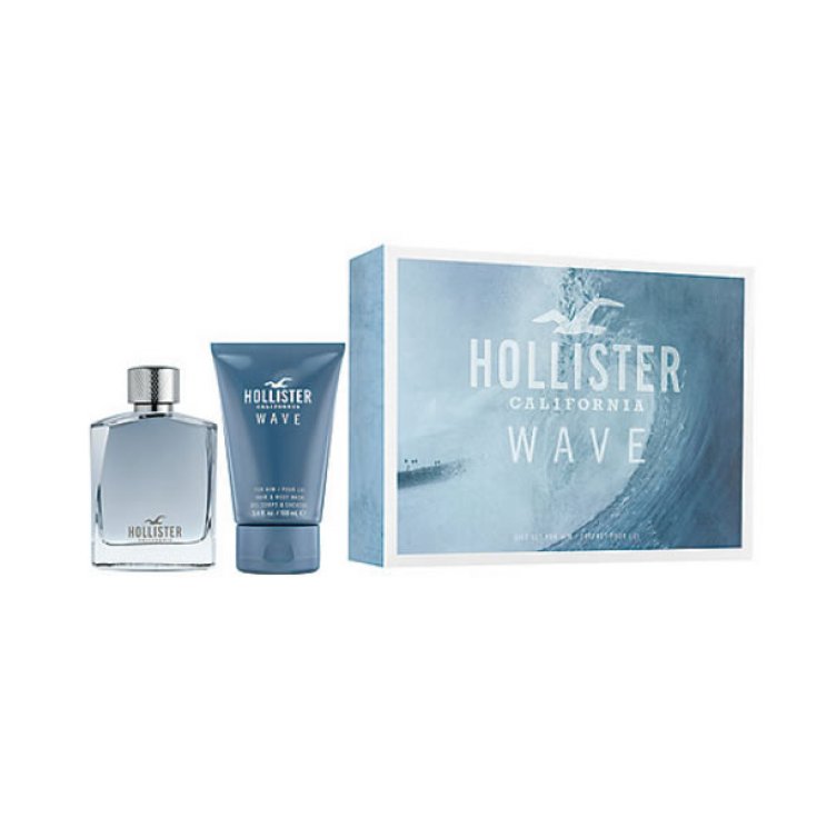 Hollister Wave For Him Eau De Toilette Spray 100ml Set 2 Parts 2016