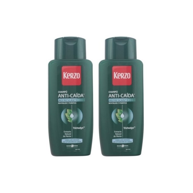 Kerzo Frecuencia Anti-Loss Shampoo for Oily Hair 400ml Set 2 Parts 2017