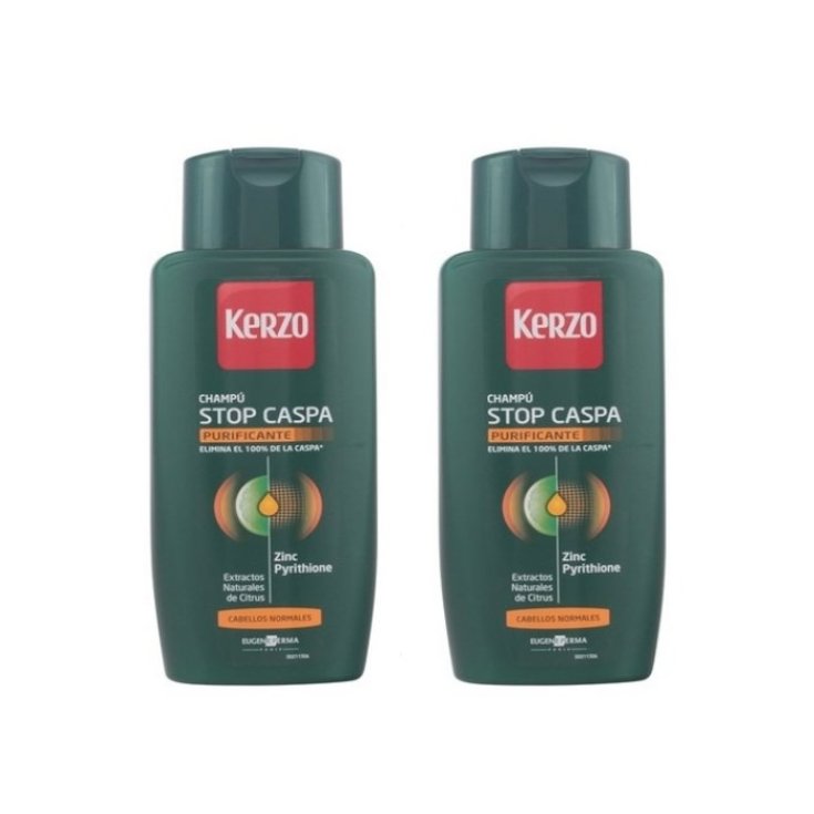 Kerzo Frecuencia Anti-Dandruff Shampoo 400ml Set 2 Parts 2017