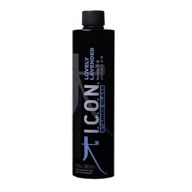Icon Stained Glass Semi Permanent Color Lovely Lavender 300ml