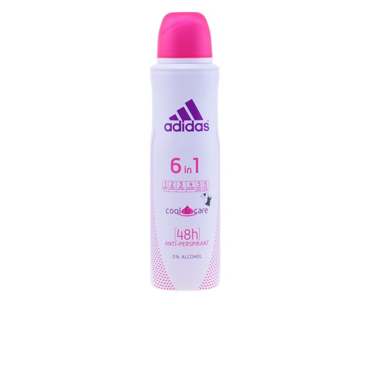 Adidas Women Cool & Care 6 In 1 Deodorant Spray 150ml Adidas Women Cool & Care 6 In 1 Deodorant Spray 150ml