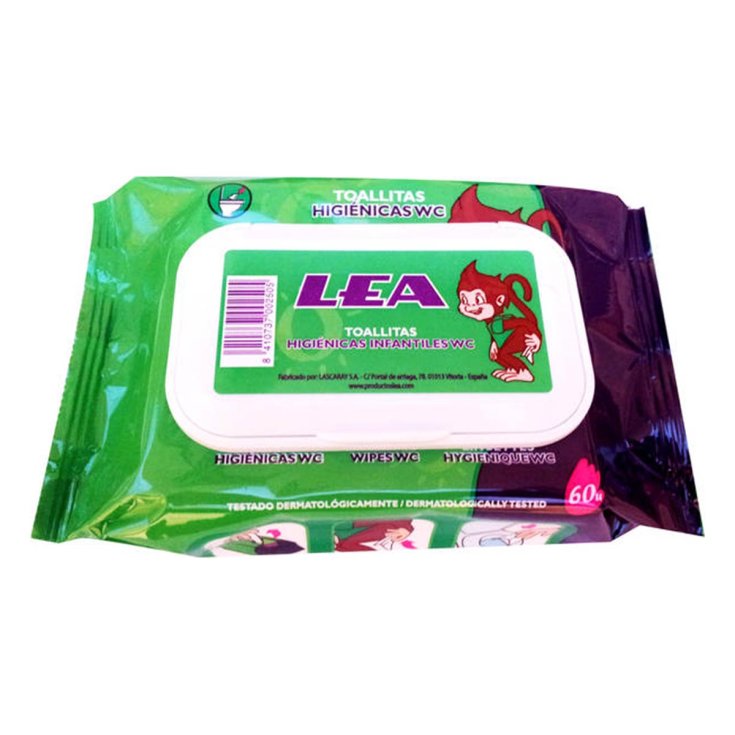 Lea Wipes For Hygiene For Children Wc Pack 60 Units