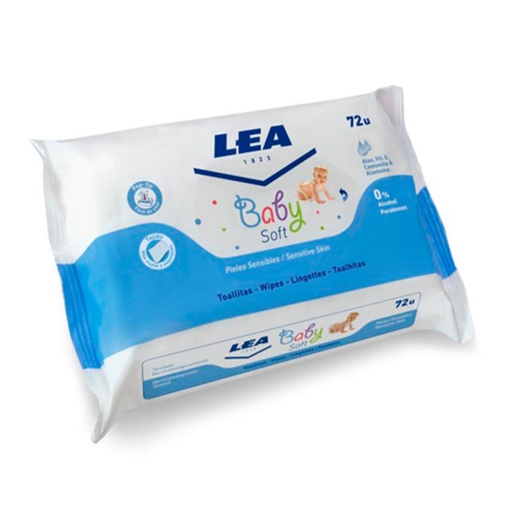 Lea Baby Soft Sensitive Wipes 72 Units