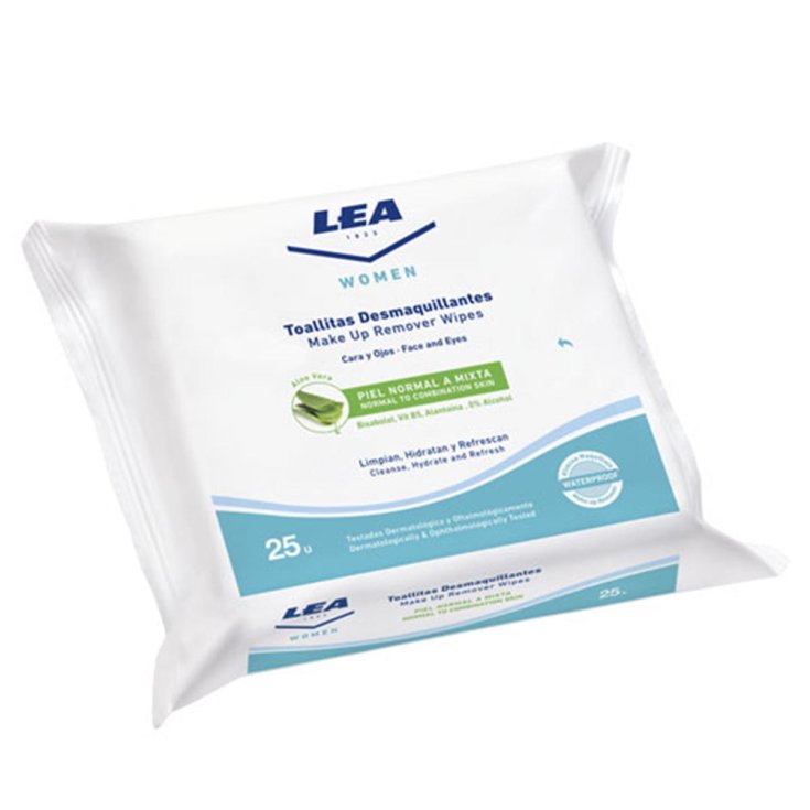Lea Women Cleansing Wipes Aloe vera 25 Units