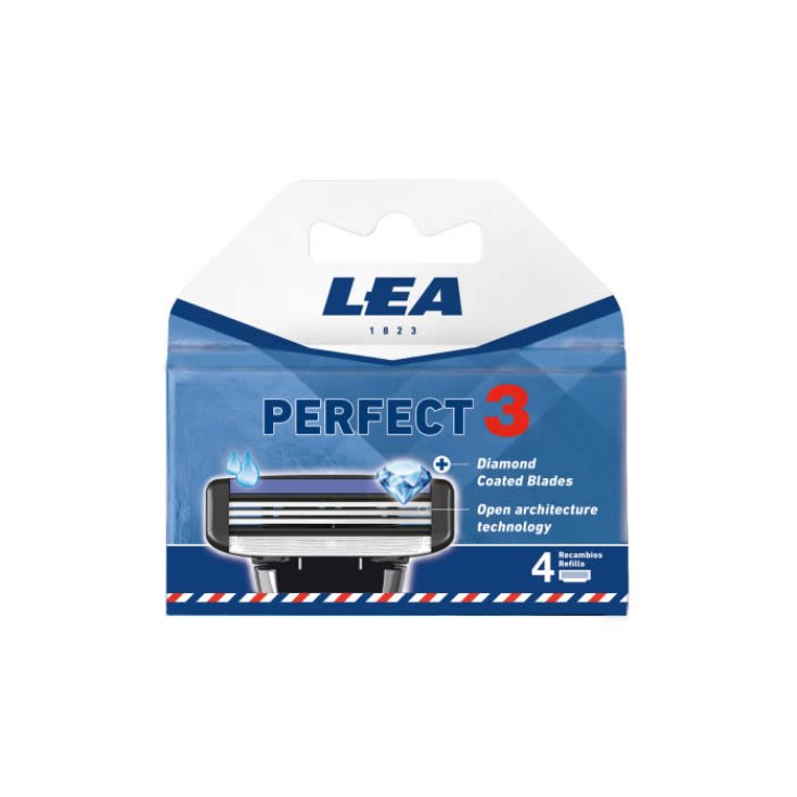 Lea Perfect 3 Blade Refill Pack 4 Units