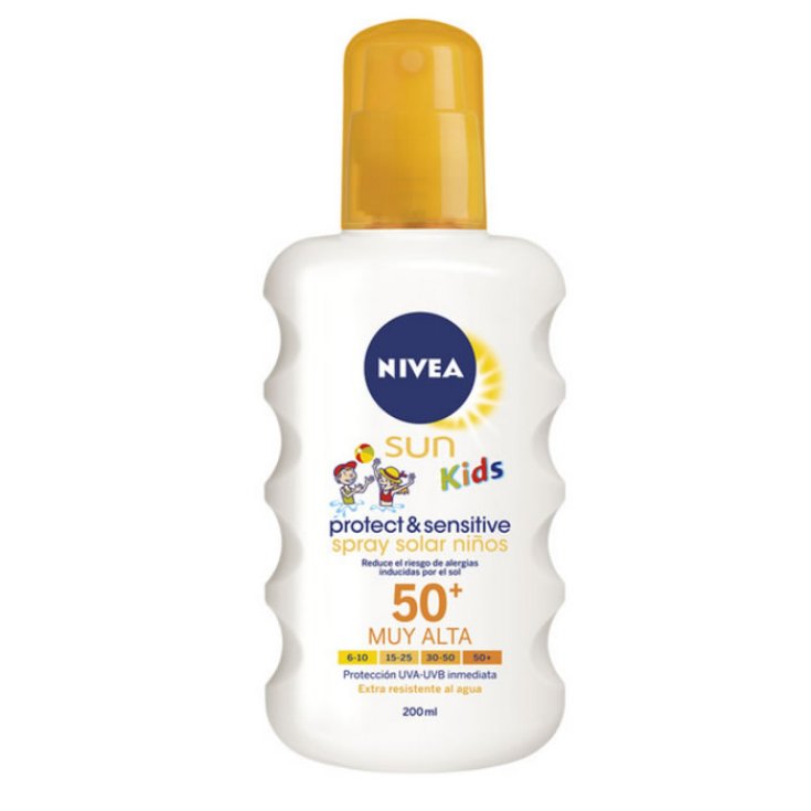 Nivea Sun Spray Children Protect And Sensitive Spf50 200ml