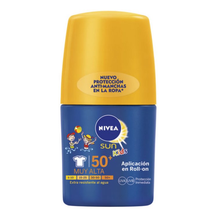 Nivea Sun Roll On Protective Children Spf50 50ml
