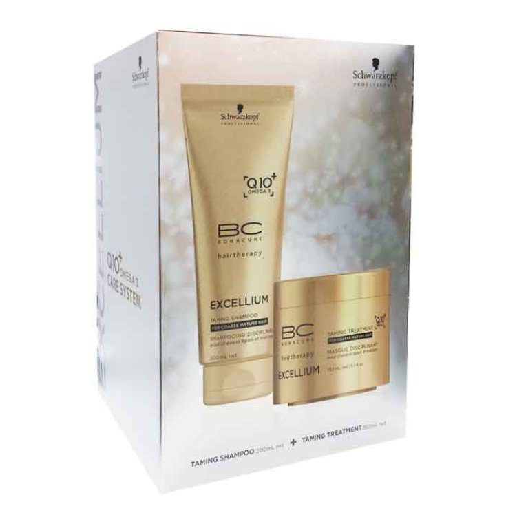 Schwarzkopf Bc Excellium Q10 Taming Shampoo 200ml Set 2 Parts 2017