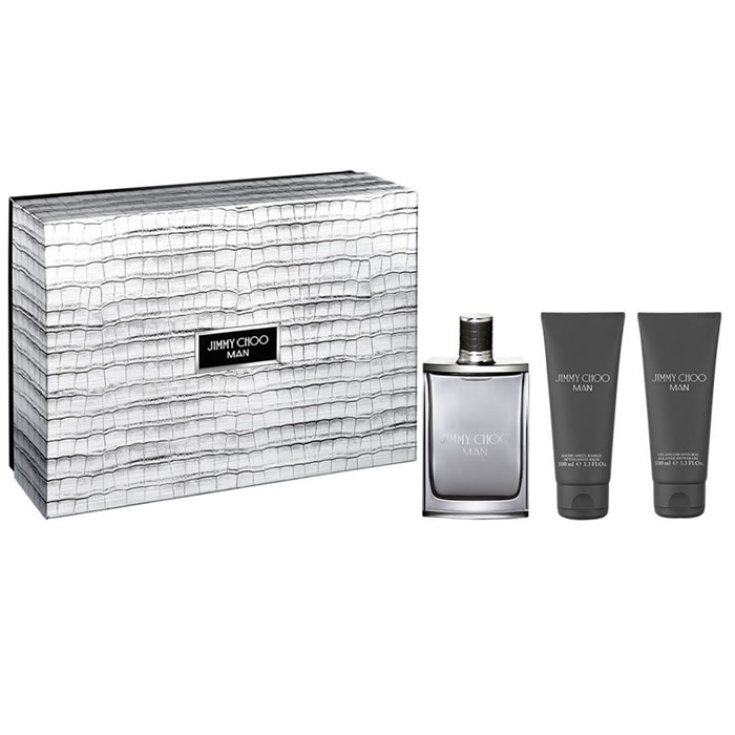 Jimmy Choo Man Eau de Toilette Spray 100ml Set 3 Parts 2017