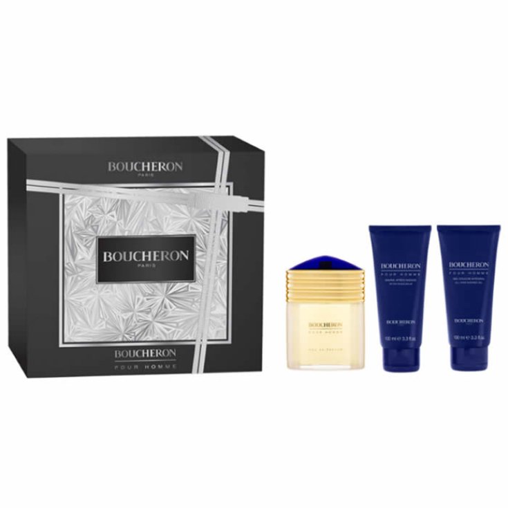 Boucheron Homme Eau De Parfum Spray 100ml Set 2 Parts 2017