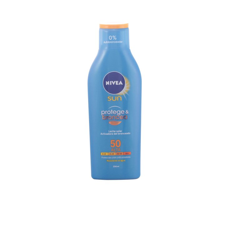 Nive Sun Protect And Bronze Sun Lotion Spf50 200ml