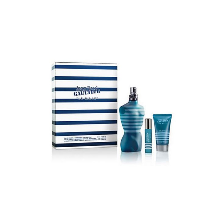 Jean Paul Gaultier Le Male Eau De Toilette Spray 125ml Set 3 Parts 2018