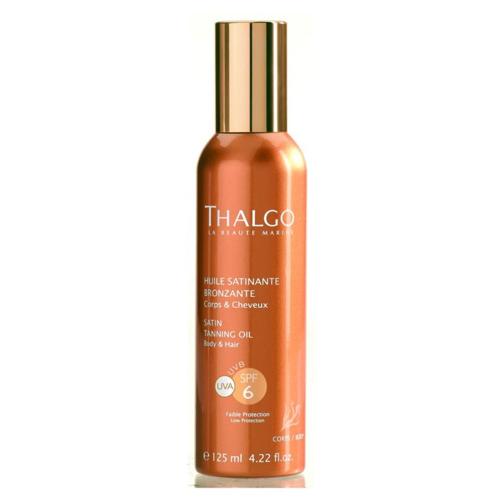 Thalgo Satin Tanning Oil Spf6 125ml