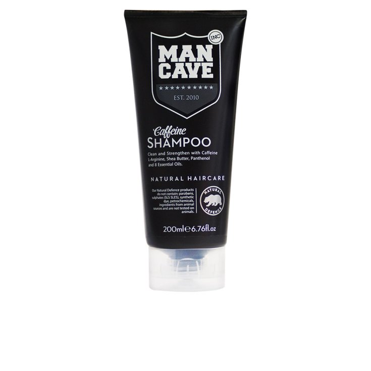 Man Cave Hair Care Caffeine Shampoo 200ml