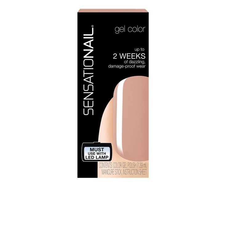 Sensationail Nail Polish Vanilla Chai Color Gel 7,39ml