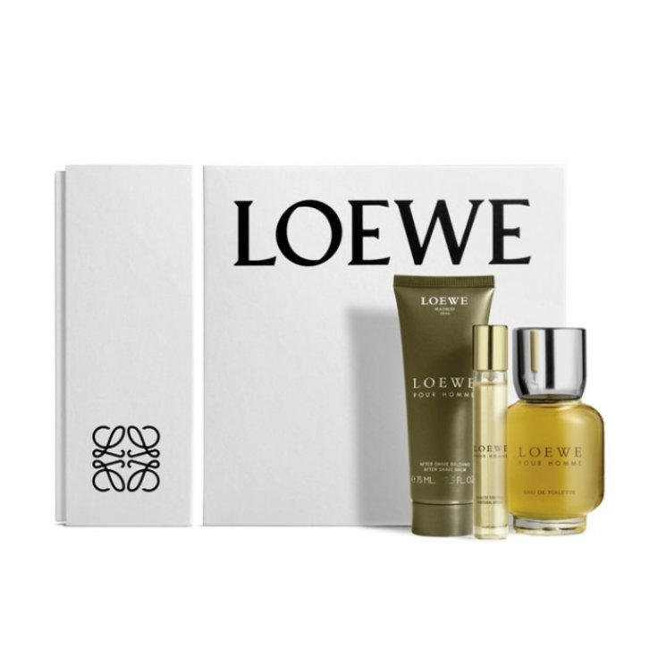 Loewe Pour Homme Eau De Toilette Spray 100ml Set 3 Pieces 2017