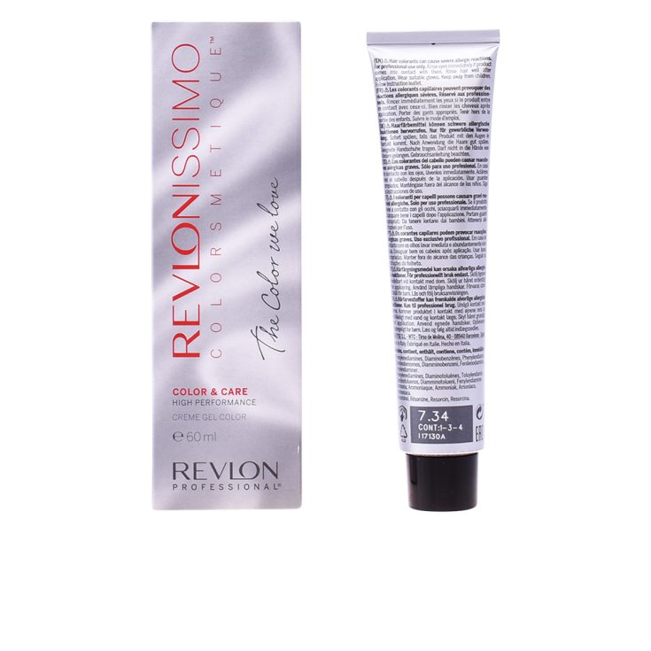 Revlon Revlonissimo Color Care Nmt 7.34 Golden Blond Coppery
