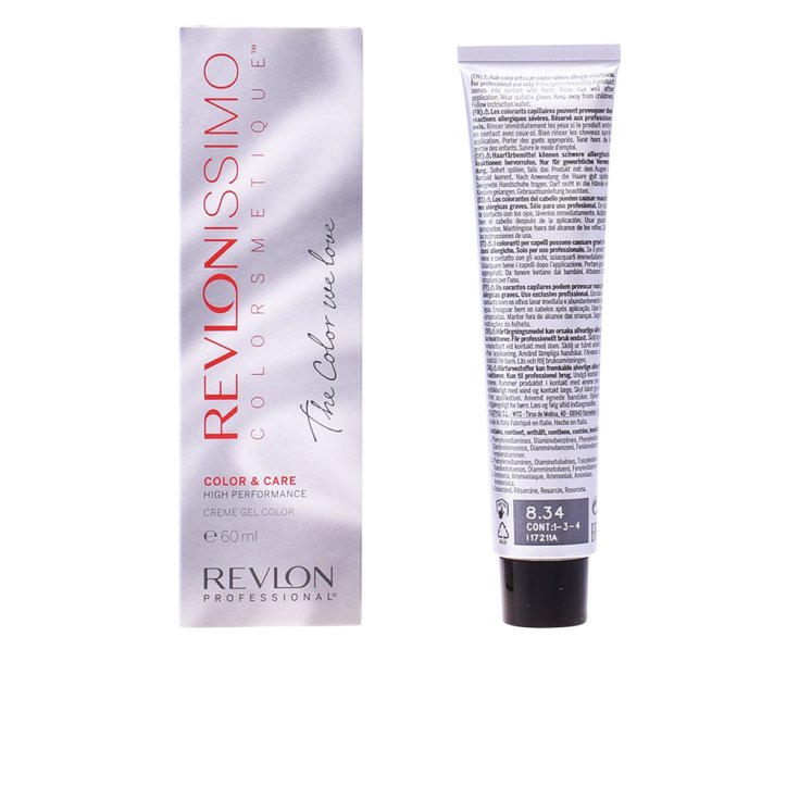 Revlon Revlonissimo Color Care Nmt 8.34 Light Golden Blonde