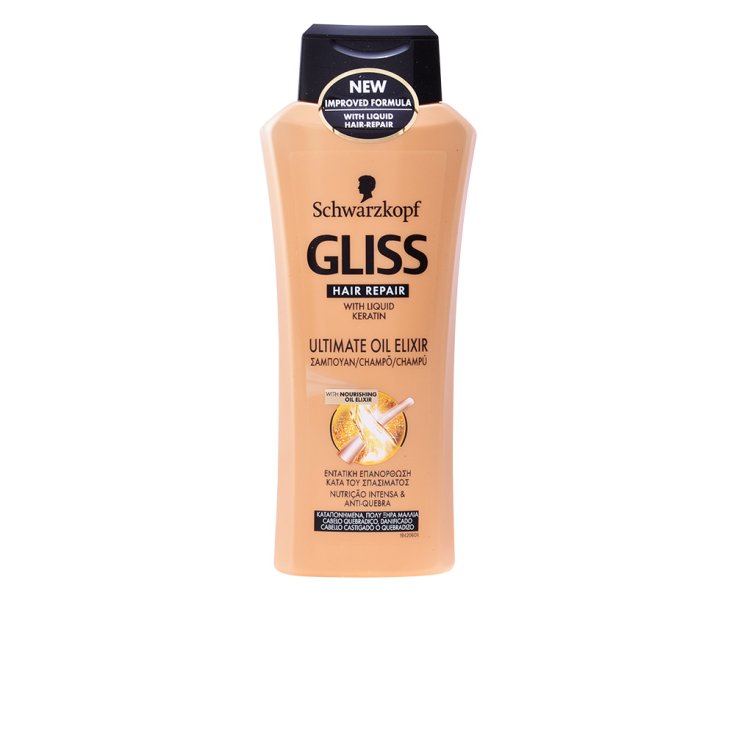 Schwarzkopf Gliss Oil Elixir Shampoo 400ml Schwarzkopf Gliss Oil Elixir Shampoo 400ml