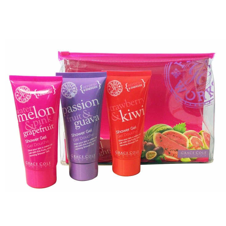 Grace Cole Watermelon Shower Gel 100ml Set 3 Parts