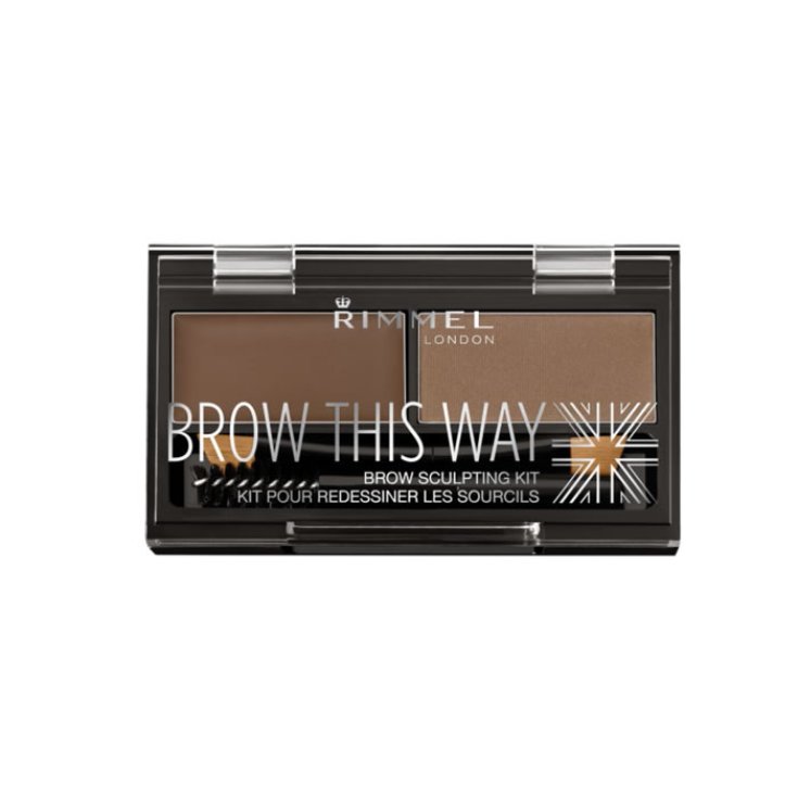 RIMMEL EYEBROW POWDER KIT PAL.002 RIMMEL EYEBROW POWDER KIT PAL.002