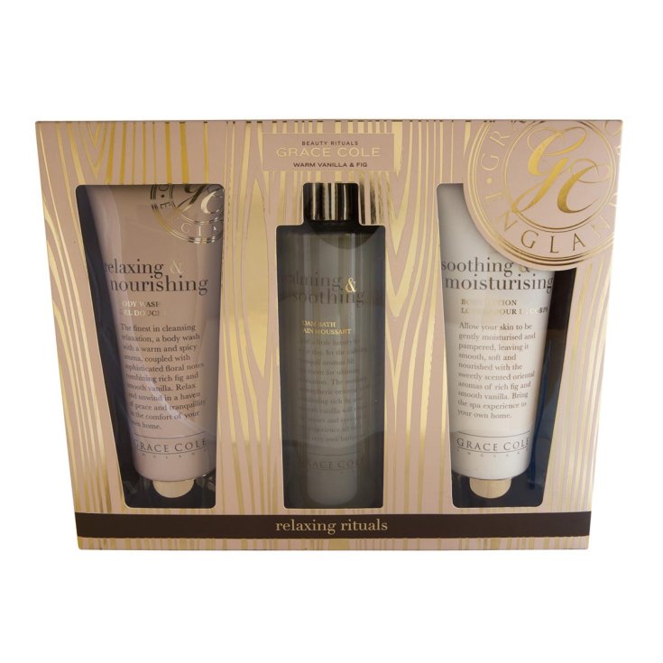 Grace Cole Warm Vanilla And Fig Body Wash 200ml Set 3 Parts 2017 Grace Cole Warm Vanilla And Fig Body Wash 200ml Set 3 Parts 2017