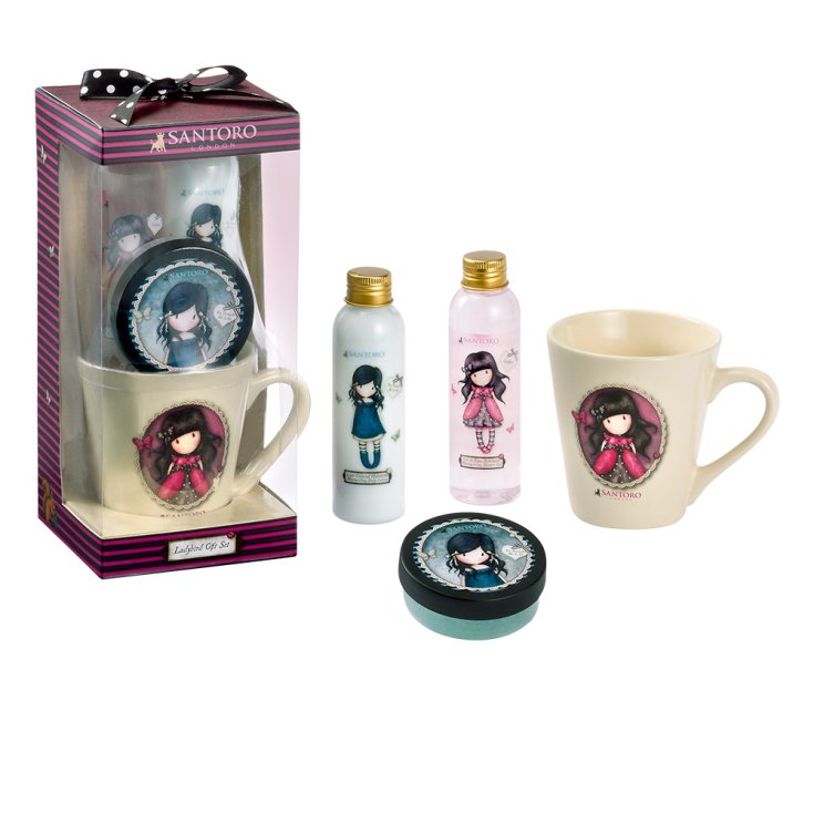 Santoro London Gorjuss Ladybird Body Milk 120ml Set 4 Parts