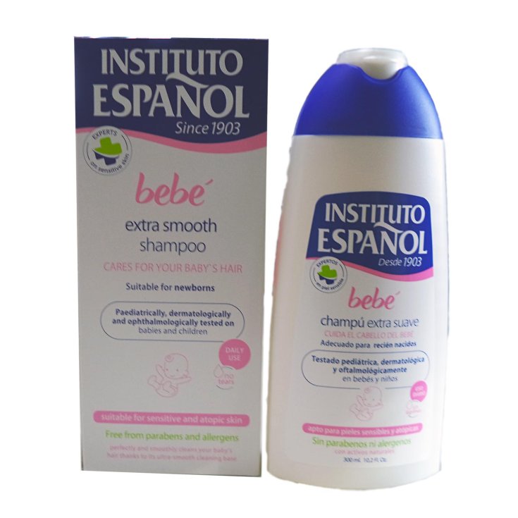 Instituto Español Bebe Sensitive Skin Shampoo For Babies Allergens 300ml