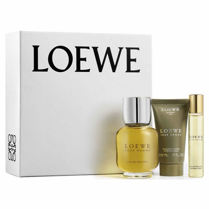 Loewe Pour Homme Eau De Toilette Spray 100ml Set 3 Parts 2017