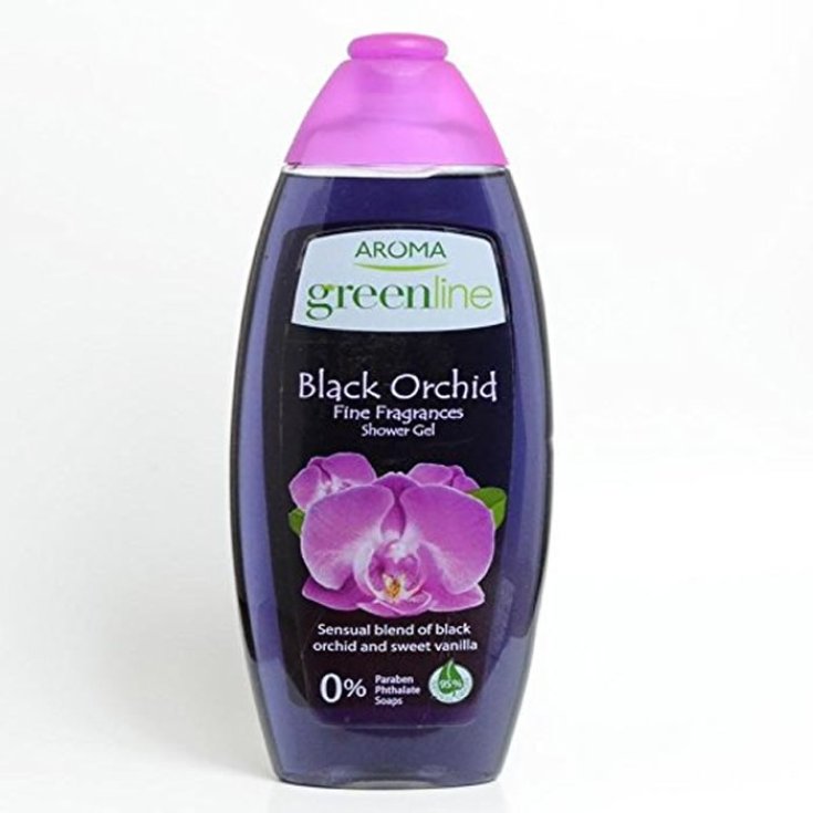 Aroma Green Line Gel Black Orchid 400ml