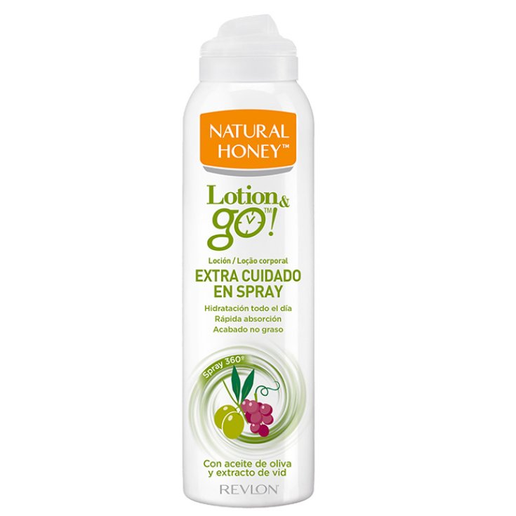 Natural Honey Lotion And Go Extra Care Spray 200ml