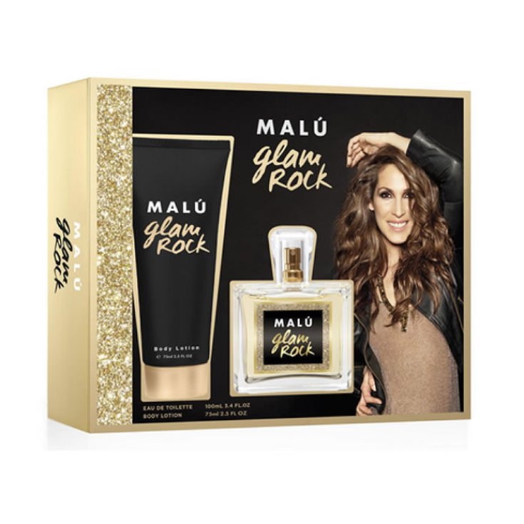 Malú Glam Rock Eau De Toilette Spray 100ml Set 2 Parts 2018