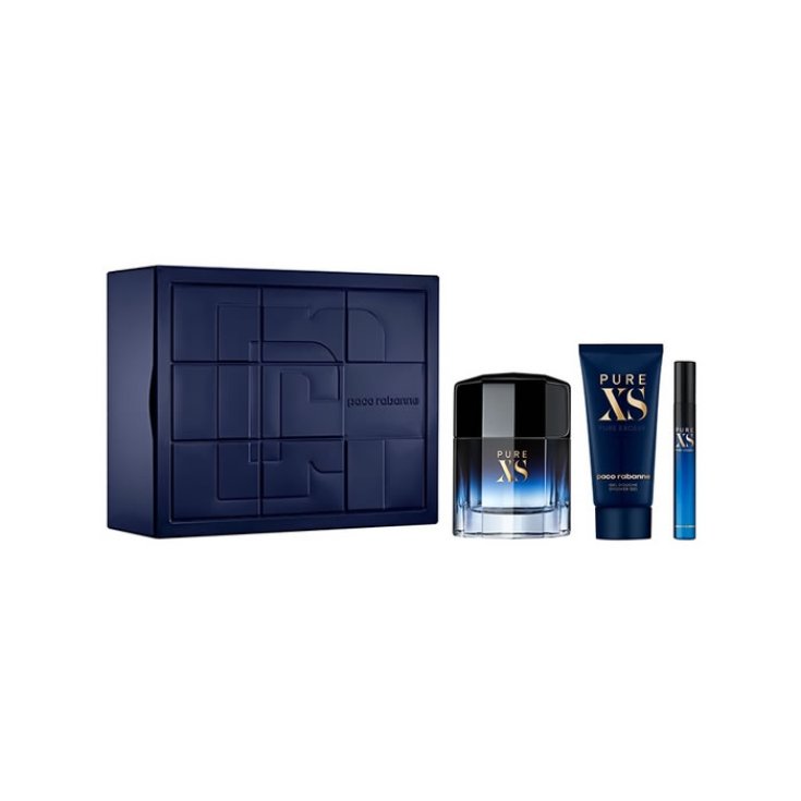 Paco Rabanne Pure Xs Eau De Toilette Spray 100ml Set 3 Parts 2018
