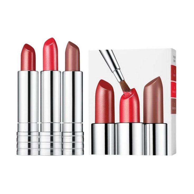 Clinique Long Last Lipstick Trio Set 3 Parts 2018 Clinique Long Last Lipstick Trio Set 3 Parts 2018