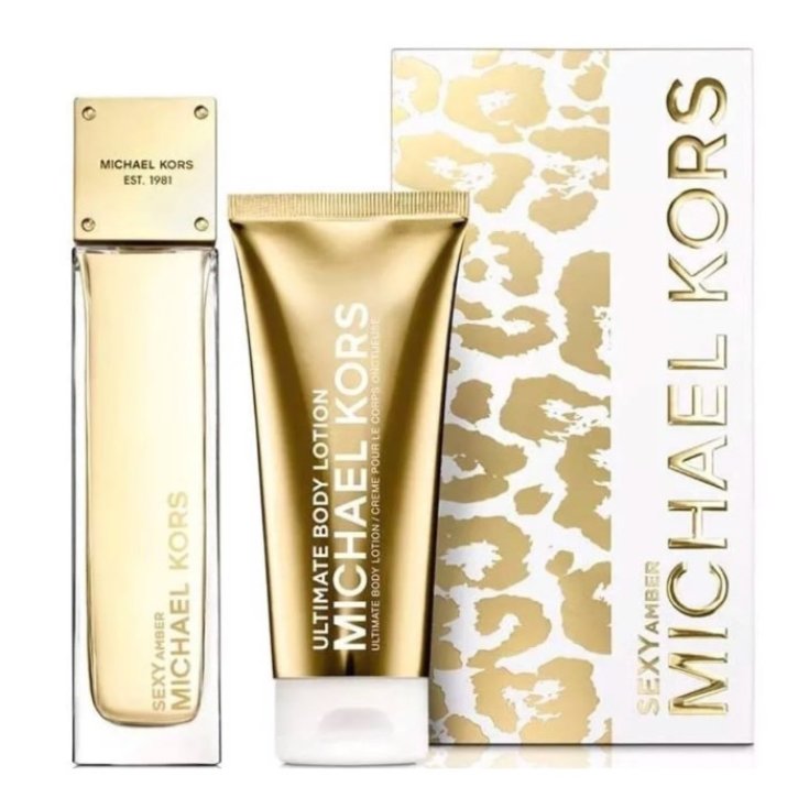 Michael Kors Sexy Amber Eau De Parfum Spray 100ml Set 2 Parts 2018