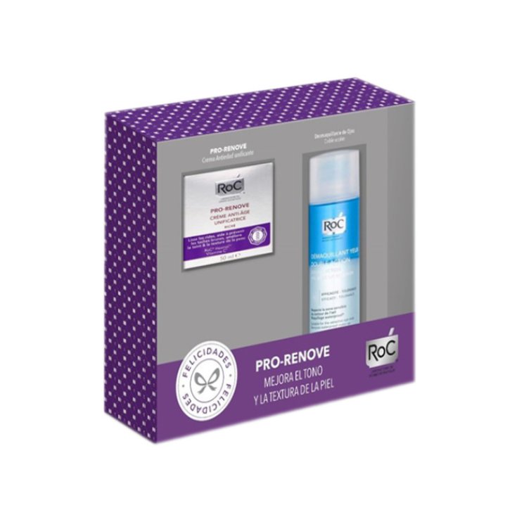 Roc Pro Renove Anti-aging Uniforming Spf15 Rich Cream 50ml Set 2 Parts 2018