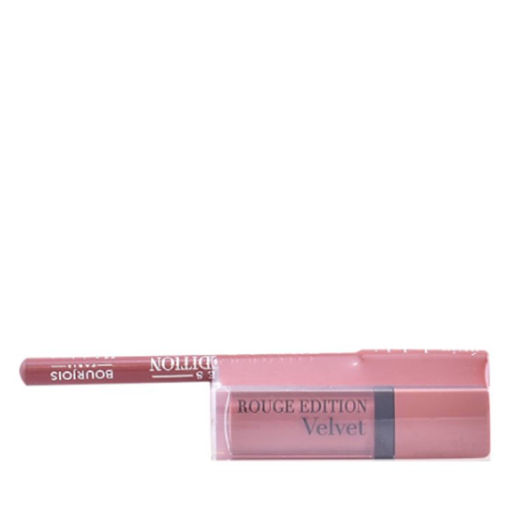 Bourjois Rouge Edition Velvet Lipstick 017 Cool Brown Set 2 Parts