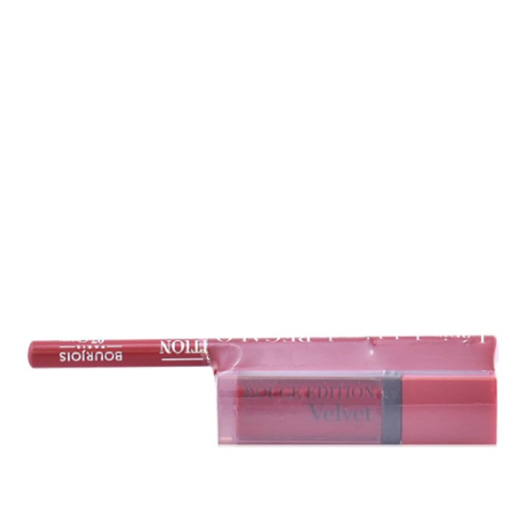 Bourjois Rouge Edition Velvet Lipstick 15 Red Volution Set 2 Parts