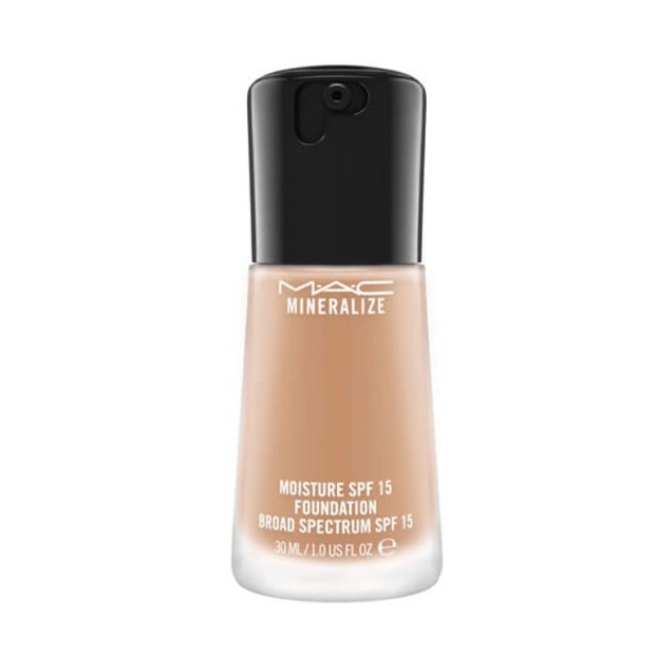 Mac Mineralize Liquid Cream Moisture Spf15 Foundation Nc35 30ml