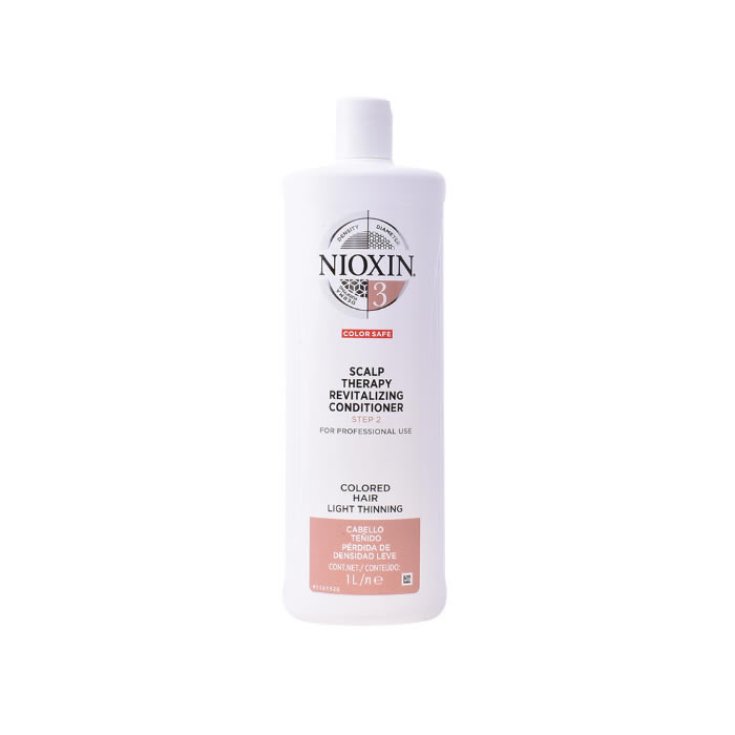 Nioxin System 3 Conditioner Colored Hair Scalp Therapy Revitalizing Fine Hair 1000ml