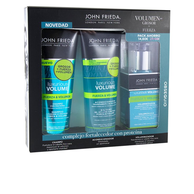 John Frieda Luxurious Volume Shampoo 250ml Set 3 Parts 2018