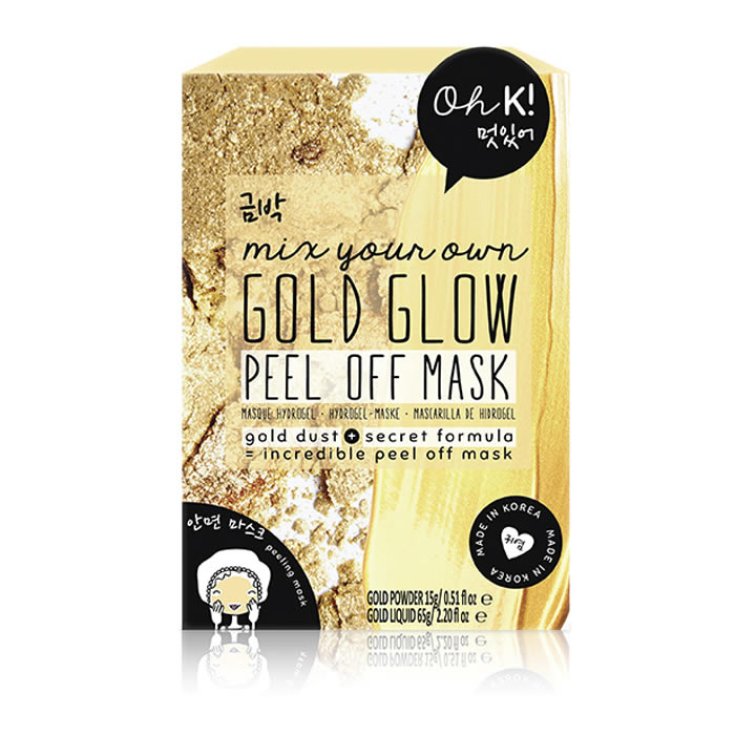 Oh K! Face Mask Gold Glow Peel Off