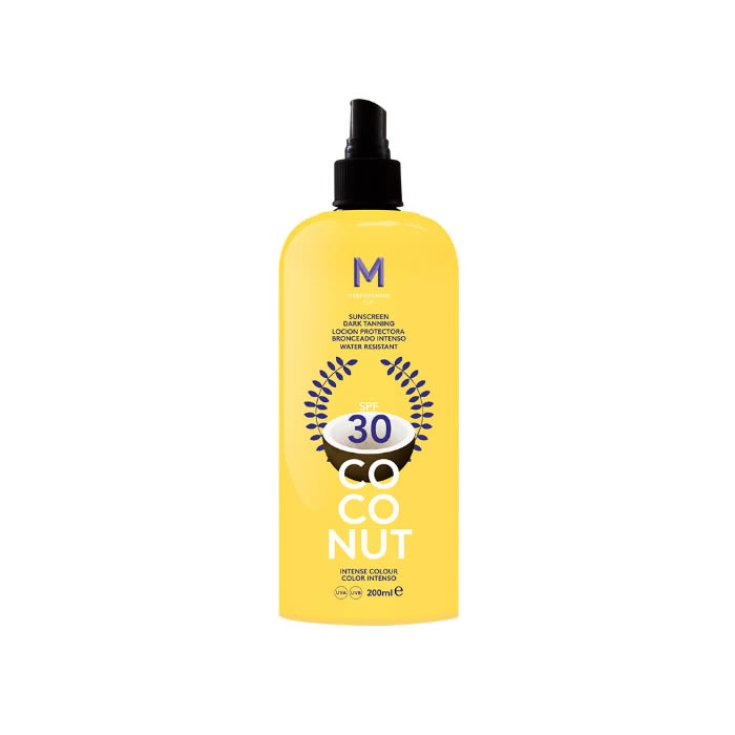 Mediterraneo Sun Coconut Sunscreen Dark Tanning Spf30 200ml