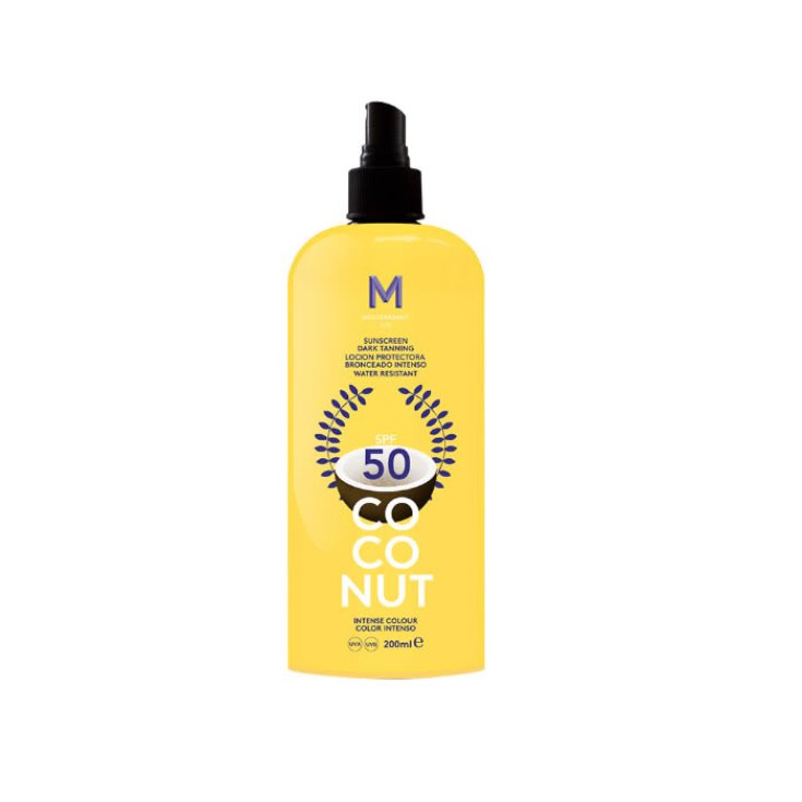 Mediterraneo Sun Coconut Sunscreen Dark Tanning Spf50 200ml
